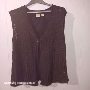 Crochet vest